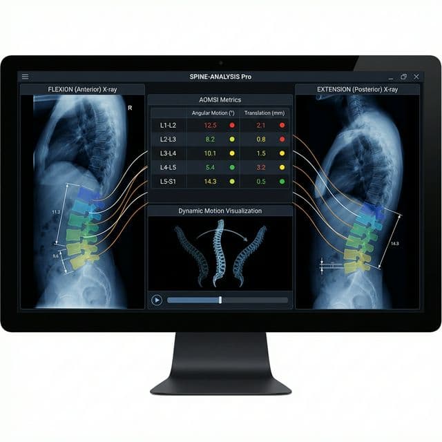 Flexion-Extension Analysis Interface