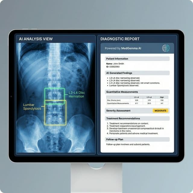 Spine Gentix AI Report Generation